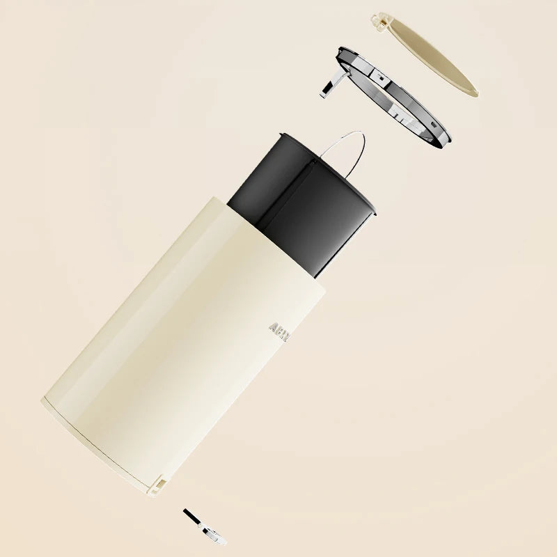 Toutes les pièces de la Poubelle beige en metal 20L