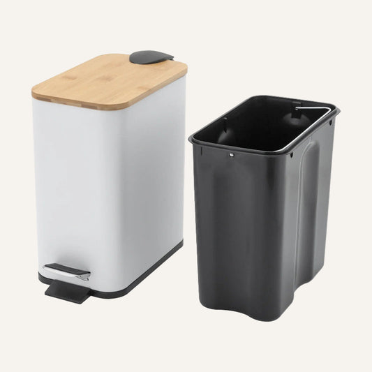 Poubelle de salle de bain à pédale 5L