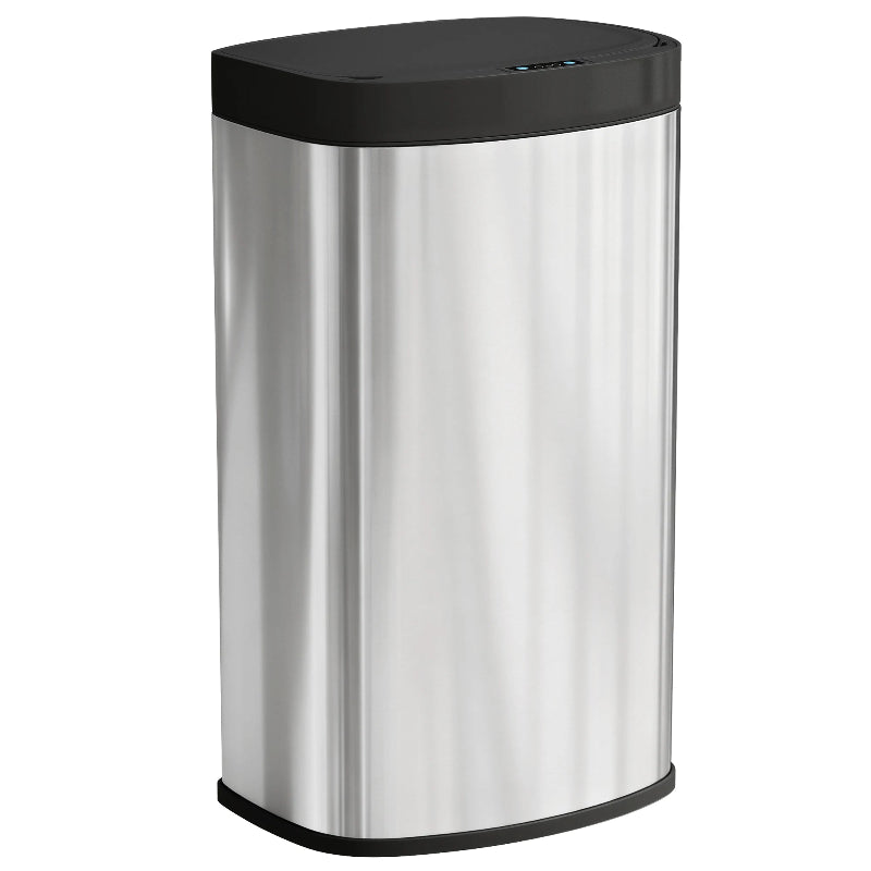 Poubelle electrique 55L en inox