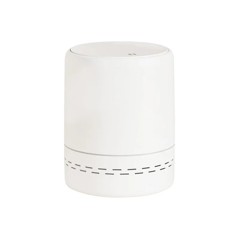 Poubelle en plastique 12L blanche