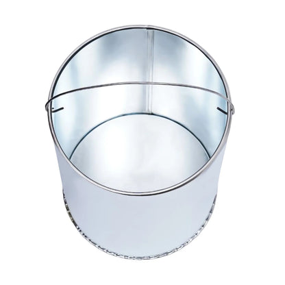 Poubelle exterieure noire 15L seau
