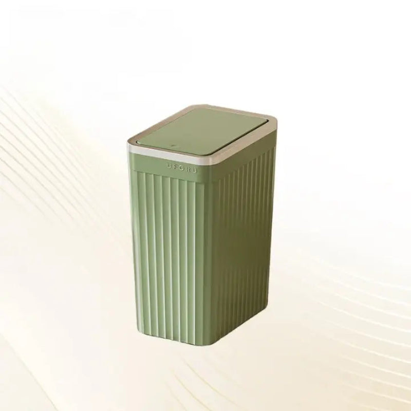 Poubelle à fente étroite Uforu verte