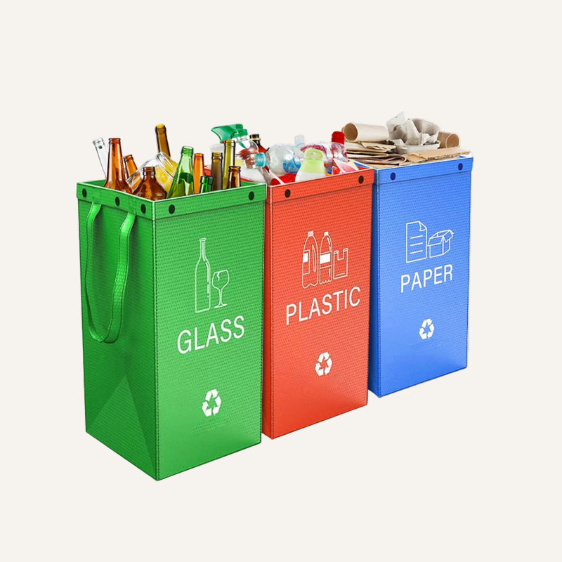 Poubelle à tri sélectif 40L