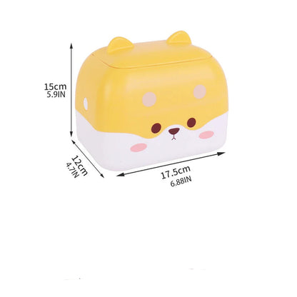 Dimension de la mini poubelle de bureau mignonne