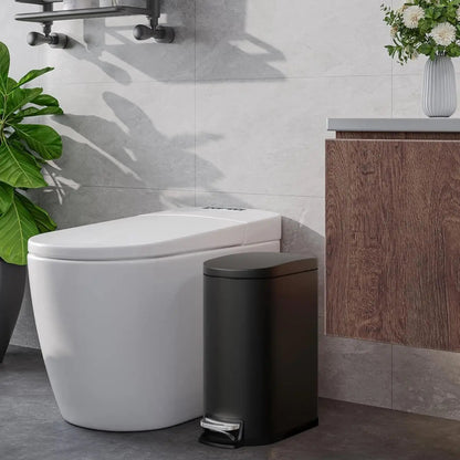 poubelle de cuisine 10L noire