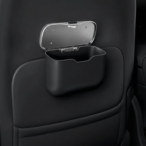 poubelle de voiture design moderne noire